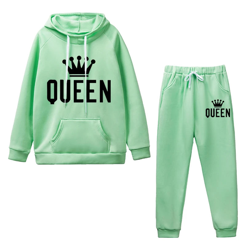 2-Piece Queen Hoodie & Sweatpants