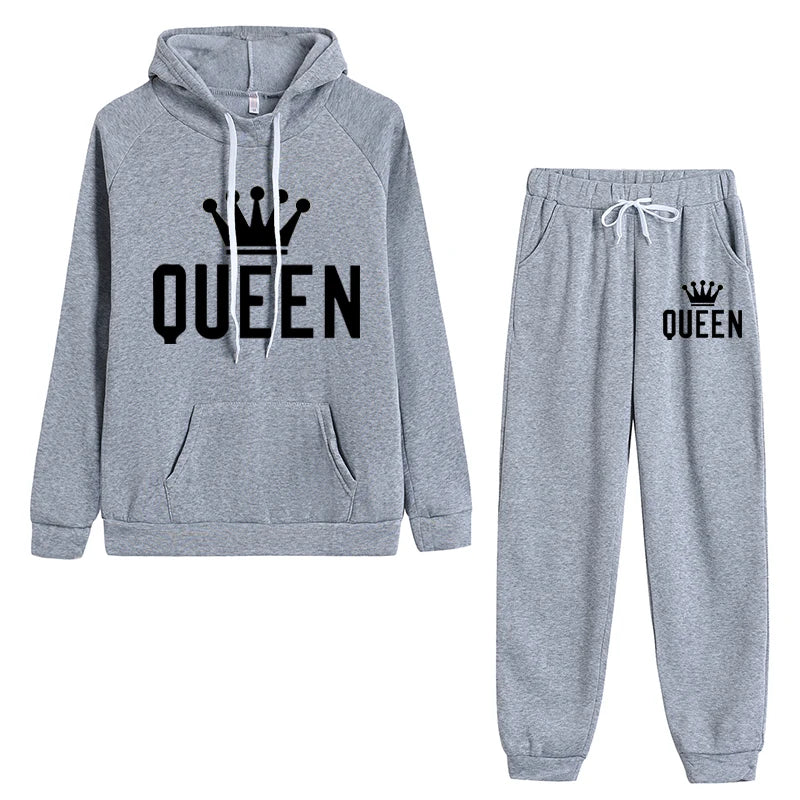 2-Piece Queen Hoodie & Sweatpants