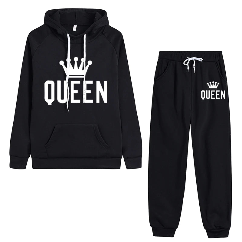 2-Piece Queen Hoodie & Sweatpants