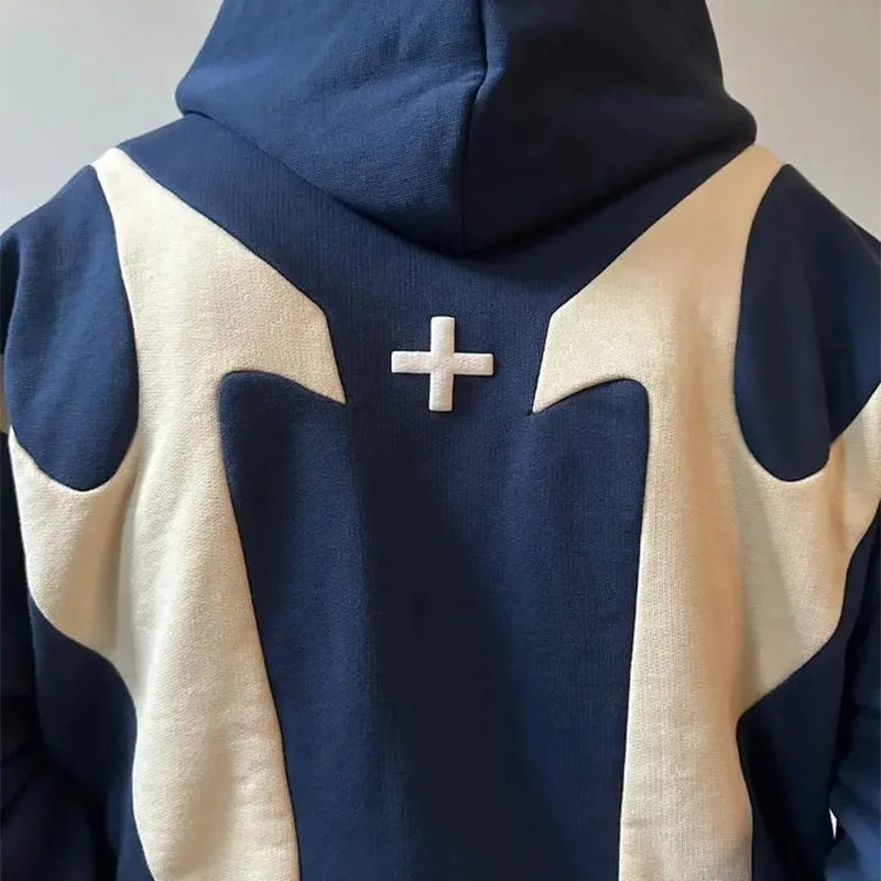 Retro Zipper Hoodie