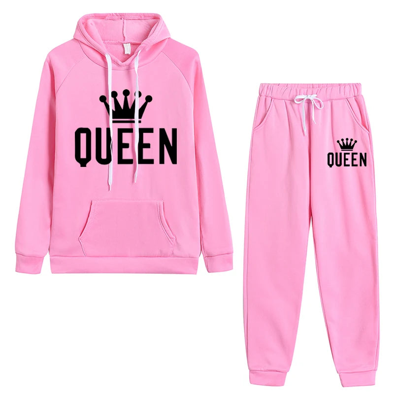 2-Piece Queen Hoodie & Sweatpants