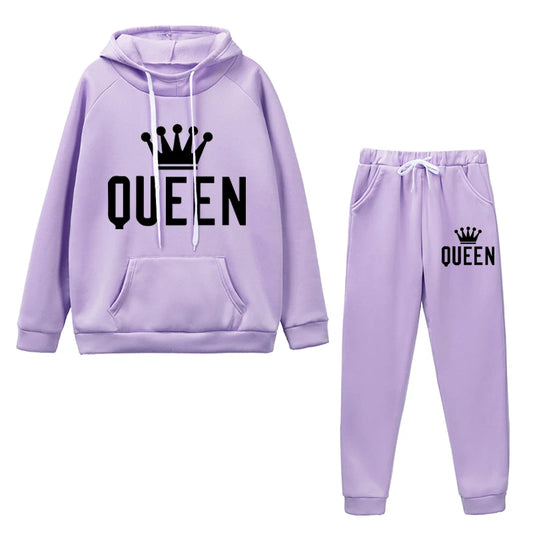 2-Piece Queen Hoodie & Sweatpants